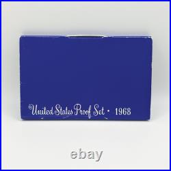 US Proof Sets 8 Sets 1968-1970