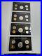 US-Silver-Proof-Sets-1953-1954-1955-1956-Cool-Toning-Uncirculated-Free-Shipping-01-boh