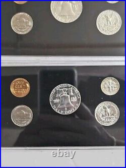 US Silver Proof Sets 1953 1954 1955 1956 Cool Toning Uncirculated Free Shipping