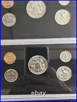 US Silver Proof Sets 1953 1954 1955 1956 Cool Toning Uncirculated Free Shipping