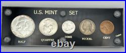 United States 1950 Coin Set in Capital Holder 90% Silver Rare Sharp Toning! United States 1950 Coin Set in Capital Holder 90% Silver Rare Sharp Toning!