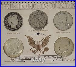 United States Half Dollar Set all Silver