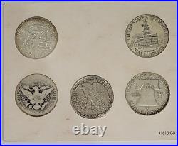 United States Half Dollar Set all Silver