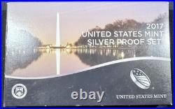 United States Mint 2017 Silver Proof Set with Certificate