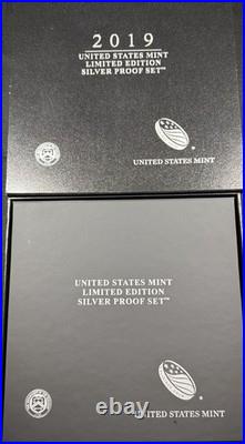 United States Mint 2019 Limited Edition Silver Proof Set with Certificate