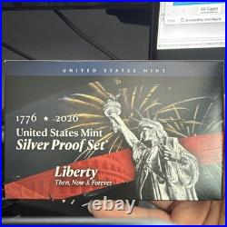 United States Mint 2026 Silver Proof Set Liberty Then, Now & Forever