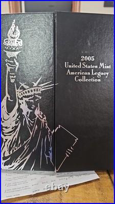 United States Mint American Legacy Proof Set 2005 Marine Corps John Marshall