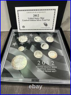United States Mint Limited Edition Silver Proof Set 2012
