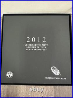 United States Mint Limited Edition Silver Proof Set 2012