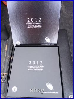 United States Mint Limited Edition Silver Proof Set 2012