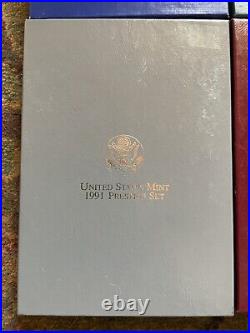 United States Mint Silver Prestige Proof Sets 10 Sets (1986-1995)