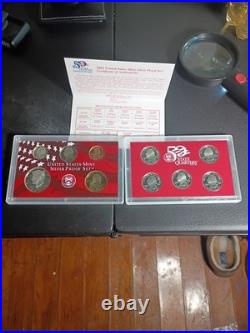 United States Mint Silver Proof Set Excellent Condition Never Opened