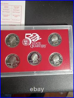 United States Mint Silver Proof Set Excellent Condition Never Opened