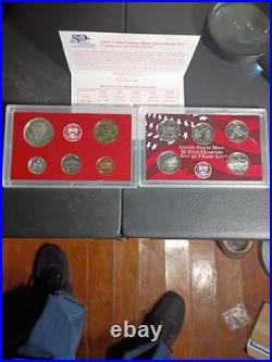 United States Mint Silver Proof Set Excellent Condition Never Opened