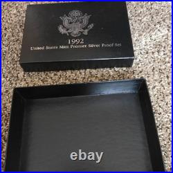 United States Mint Silver Proof & Uncirculated Sets 1992 1976 Bicentennial