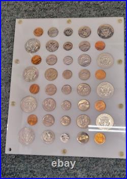 United States Proof Sets(1964-1971-S) 40%/90% Silver 40 Coin Set