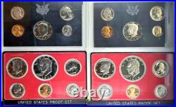 United States Proof Sets 1971-1992 LOT OF 22 UNC OGP COA Eisenhower, SBA United States Proof Sets 1971-1992 LOT OF 22 UNC OGP COA Eisenhower, SBA