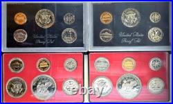 United States Proof Sets 1971-1992 LOT OF 22 UNC OGP COA Eisenhower, SBA United States Proof Sets 1971-1992 LOT OF 22 UNC OGP COA Eisenhower, SBA