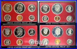 United States Proof Sets 1971-1992 LOT OF 22 UNC OGP COA Eisenhower, SBA United States Proof Sets 1971-1992 LOT OF 22 UNC OGP COA Eisenhower, SBA