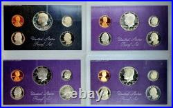 United States Proof Sets 1971-1992 LOT OF 22 UNC OGP COA Eisenhower, SBA United States Proof Sets 1971-1992 LOT OF 22 UNC OGP COA Eisenhower, SBA