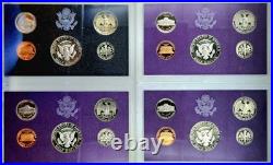 United States Proof Sets 1971-1992 LOT OF 22 UNC OGP COA Eisenhower, SBA United States Proof Sets 1971-1992 LOT OF 22 UNC OGP COA Eisenhower, SBA