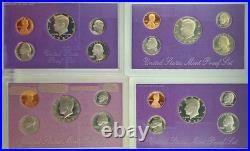 United States Proof Sets 1971-1992 LOT OF 22 UNC OGP COA Eisenhower, SBA United States Proof Sets 1971-1992 LOT OF 22 UNC OGP COA Eisenhower, SBA