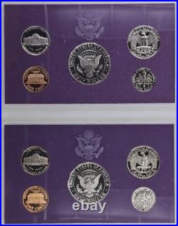 United States Proof Sets 1971-1992 LOT OF 22 UNC OGP COA Eisenhower, SBA United States Proof Sets 1971-1992 LOT OF 22 UNC OGP COA Eisenhower, SBA