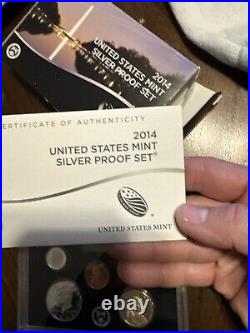 United States U. S. Mint 2014 Limited Edition Silver Proof Set