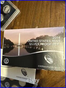 United States U. S. Mint 2014 Limited Edition Silver Proof Set