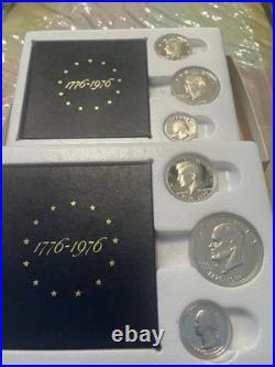 United states bicentennial silver proof set