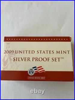 Us Mint 2009 S Silver Proof Set In Original Us Government