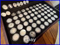 Us Proof Quarter Set. In Capsules And Box. Utra Cameo Excellent Condition Us Proof Quarter Set. In Capsules And Box. Utra Cameo Excellent Condition
