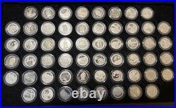 Us Proof Quarter Set. In Capsules And Box. Utra Cameo Excellent Condition Us Proof Quarter Set. In Capsules And Box. Utra Cameo Excellent Condition