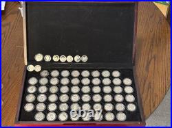 Us Proof Quarter Set. In Capsules And Box. Utra Cameo Excellent Condition Us Proof Quarter Set. In Capsules And Box. Utra Cameo Excellent Condition