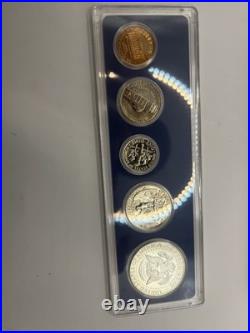 VTG Uncirculated US Mint Silver Proof Sets 1964, 65, 66, and 67 LOT OF 4