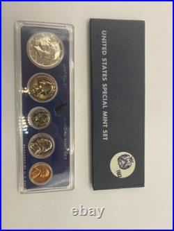 VTG Uncirculated US Mint Silver Proof Sets 1964, 65, 66, and 67 LOT OF 4