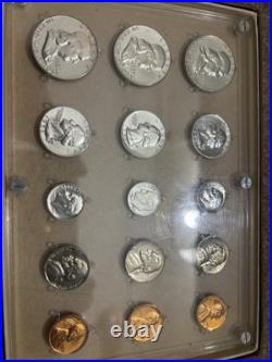 Vintage U. S. Silver Coin Lot 3 Proof Sets, 78-S DMPL, 3oz. 999 Silver, Halves