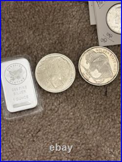 Vintage U. S. Silver Coin Lot 3 Proof Sets, 78-S DMPL, 3oz. 999 Silver, Halves