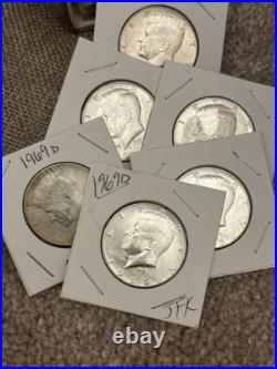 Vintage U. S. Silver Coin Lot 3 Proof Sets, 78-S DMPL, 3oz. 999 Silver, Halves