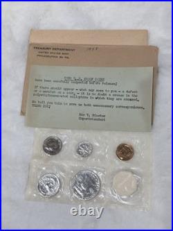 Vintage US Proof Set Lot Original Packaging No 1962