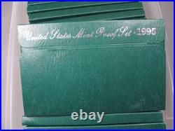 Wholesale Lot 20 Green Box US Mint PROOFS Sets. 1994-1998 @Look@List@ #2