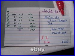 Wholesale Lot 20 Green Box US Mint PROOFS Sets. 1994-1998 @Look@List@ #2